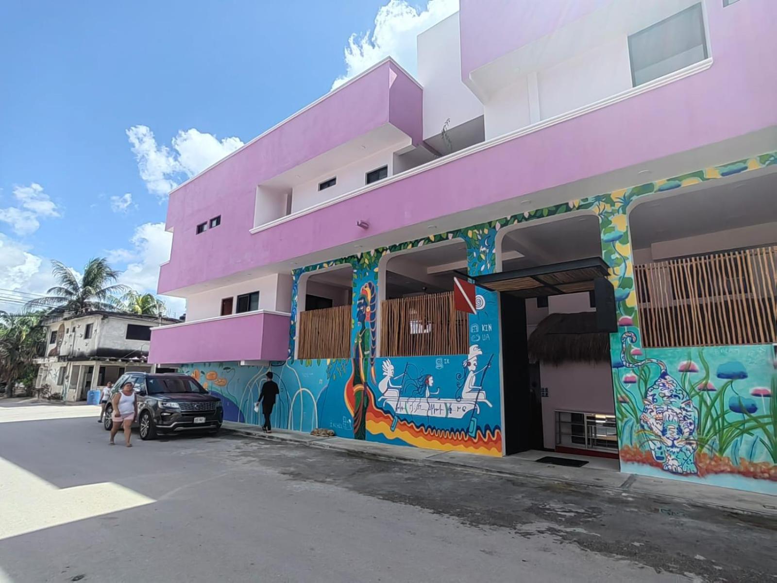 Itza Hotel أكومال المظهر الخارجي الصورة